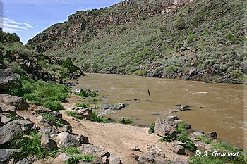 Überflutete Hot Springs